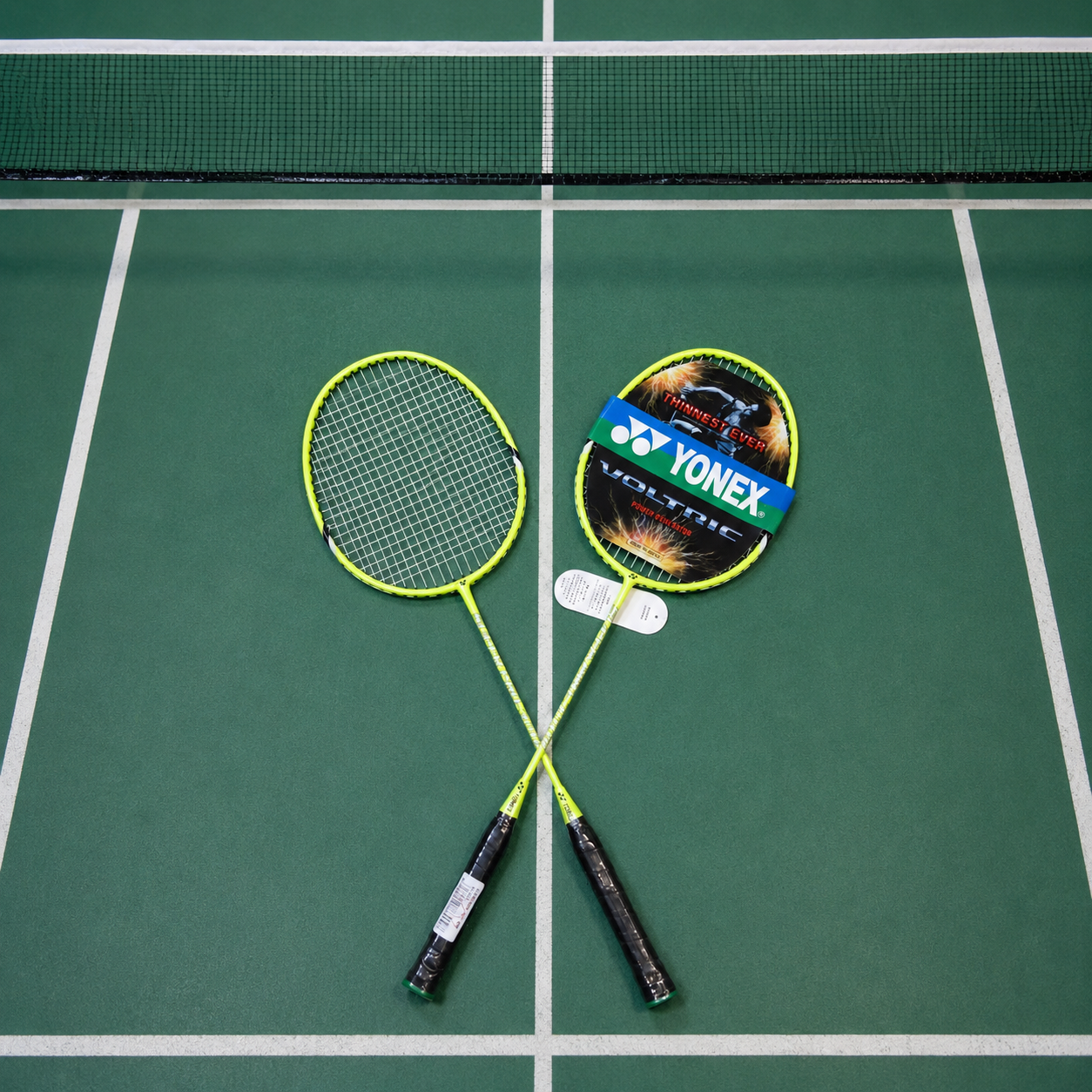راکت بدمینتون یونکس جفتی کربن دار YONEX + هدیه
