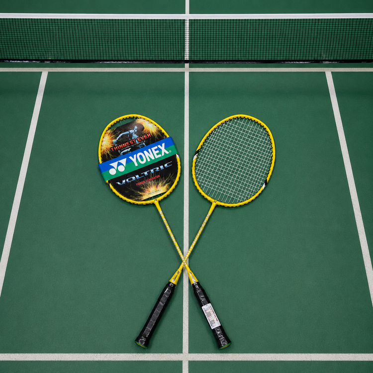 راکت بدمینتون یونکس جفتی کربن دار YONEX + هدیه