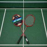 راکت بدمینتون یونکس جفتی کربن دار YONEX + هدیه
