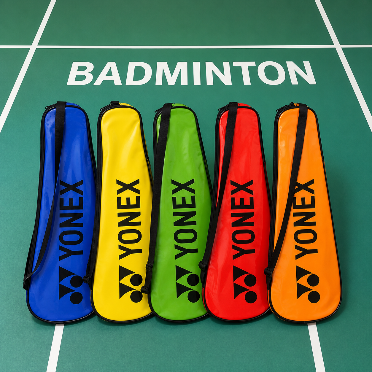 راکت بدمینتون یونکس جفتی کربن دار YONEX + هدیه