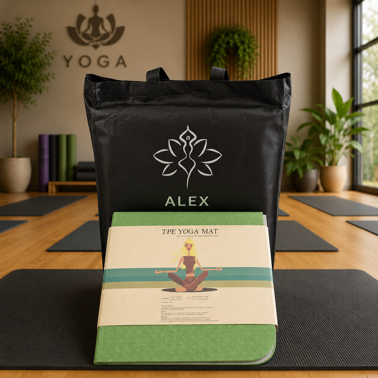 مت یوگا تاشو 6 میل الکس ALEX