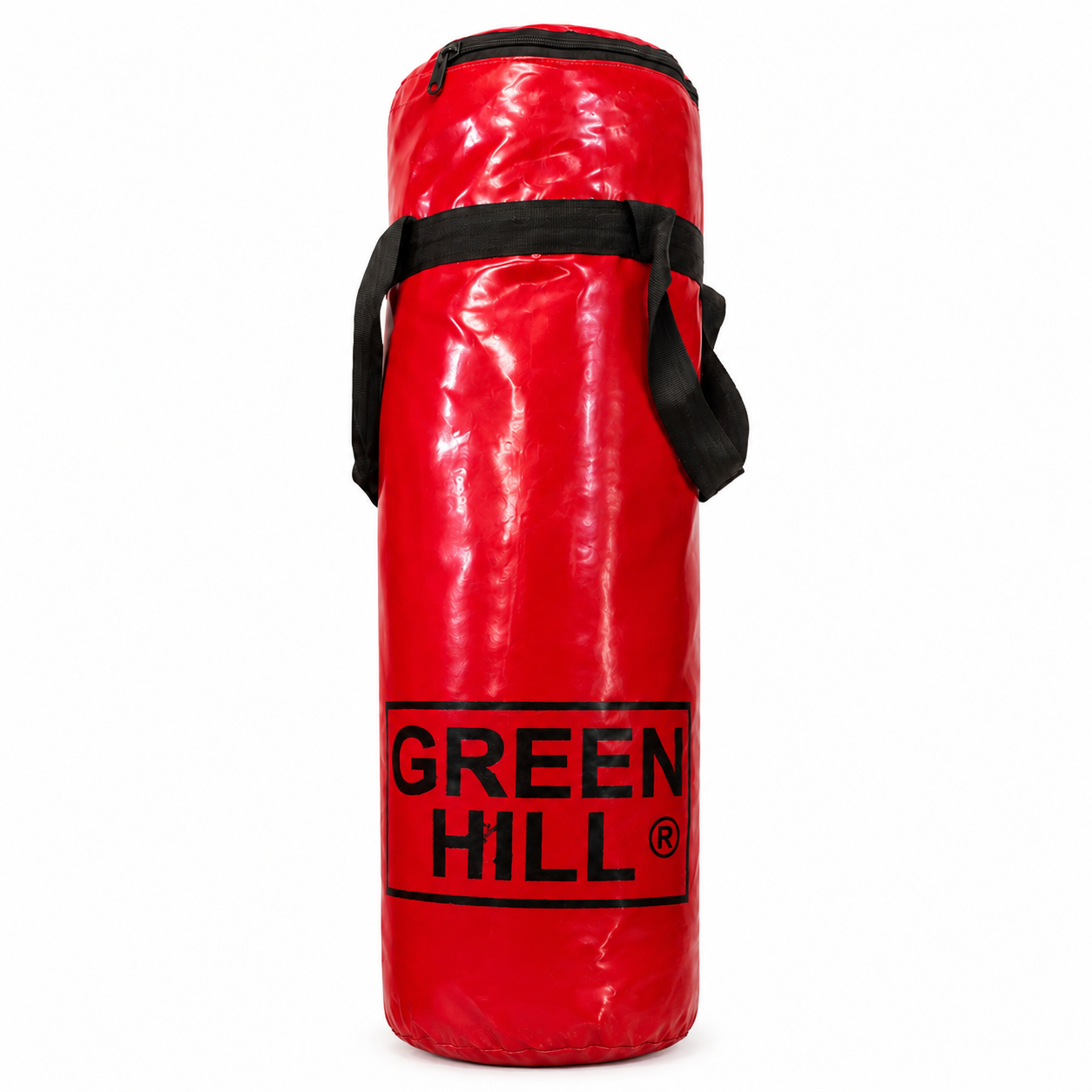 کیسه بوکس گرین هیل (GREEN HILL) مدل استوانهای قرمز
