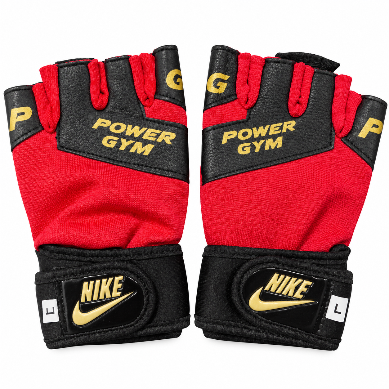 دستکش بدنسازی نیمانگشتی مچدار Power Gym