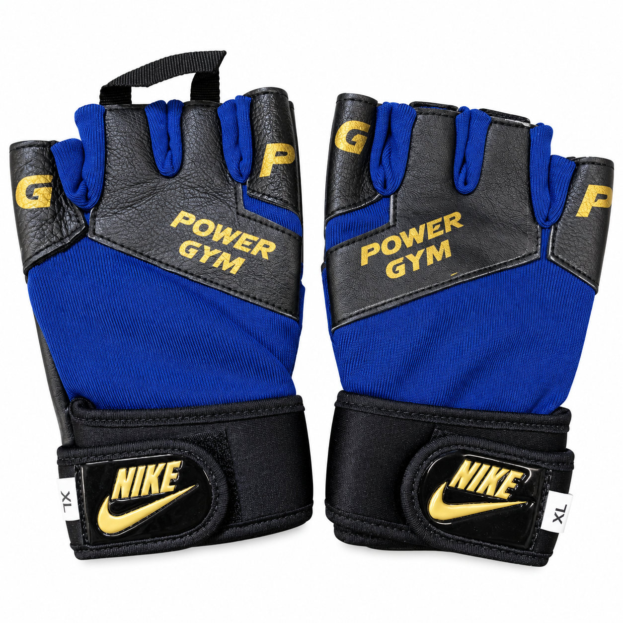 دستکش بدنسازی نیمانگشتی مچدار Power Gym